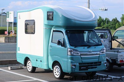 ￼軽キャブコンエアサス リア ハイゼットジャンボ s510p キャンピングカー 軽キャブコンエアサス リア ハイゼットジャンボ s510p